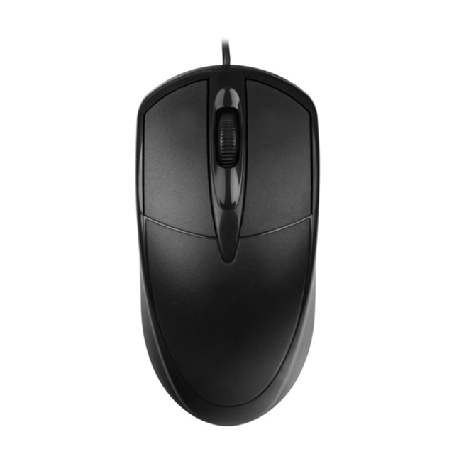 BM740 Best Selling Wired Black Office Mouse Optical Business Home Wired Mouse