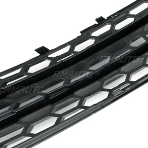 Paire de grilles de phares antibrouillard avant pour Audi A6 C7 2012 2013 2014 2015, style RS6, garniture de remplacement pour aérateur de pare-chocs avant - Product Image 5