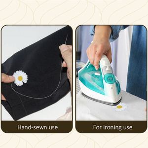 Parche Bordado de Flores, Parches de Bordado de Margaritas Blancas para Coser o Planchar en Ropa Personalizada - Product Image 6