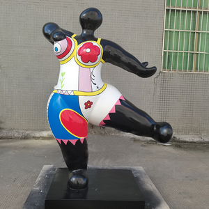 Famoso diseño fibra de vidrio señora <span class=keywords><strong>Nana</strong></span> estatua tamaño natural <span class=keywords><strong>Nana</strong></span> escultura - Product Image 2