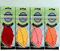 Désodorisant de voiture en papier suspendu en forme de feuille, parfum longue durée de haute qualité, le meilleur désodorisant pour voiture, élimine les odeurs