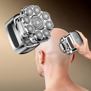 Electric <b>Razor</b> <b>Head</b> Shavers for Bald Men 9D Magnetic Floating Cutter <b>Head</b> LED Display Usb Rechargeable 150 Minutes Runtime - Product Image 1