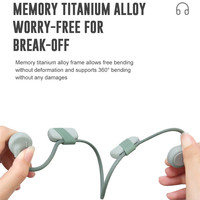 BH318 Casque sans fil Casques de sport Bluetooth à oreille ouverte avec microphones Écouteurs étanches