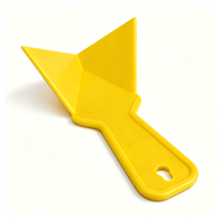 Grattoir d'angle interne en plastique ABS en forme de V, léger, pour étaler l'adhésif, le mortier, le panneau de support imperméable pour toiture EIFS