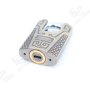 Chất lượng cao và bảo mật hàng đầu 40mm Máy trò chơi khóa móc bằng thép không gỉ khóa móc đồng khác nhau - Product Image 4