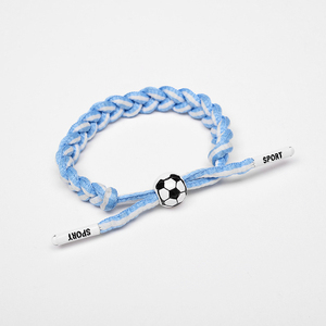 Bracelets de sport en métal tressé pour <span class=keywords><strong>le</strong></span> Championnat d'Europe de football, pour les supporters d'Allemagne, <span class=keywords><strong>du</strong></span> <span class=keywords><strong>Portugal</strong></span>, d'Angleterre, de Ronaldo - Product Image 4