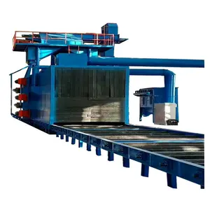 PUHUA Q69 roller shot blasting machine equipment for steel plate surface cleaning