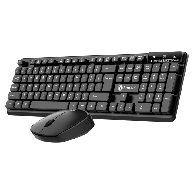 Manufacturer's Hot Selling Wireless 2.4G Keyboard and Mouse Set Keyboard Mouse Combo Suitable for Laptop Office Keyboard