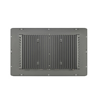 Computadora de Panel Táctil Industrial sin Ventilador de 15.6 Pulgadas, PC Monobloque con Pantalla Táctil Todo en Uno, Panel PC con CPU Intel OEM
