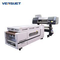 Imprimante DTF 24 pouces A1 haute vitesse 60cm pour t-shirts Machine à jet d'encre DTF 4 têtes d'impression I3200 pour vêtements