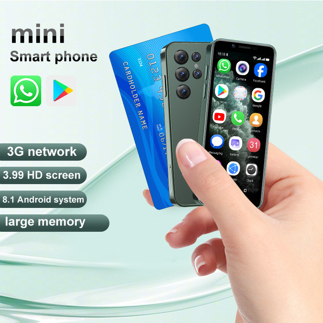 2026 Top Sales Soyes S24 Pro Mini 4G LTE Smartphone 3.0inch HD Screen 2GB RAM 16GB ROM Dual SIM Android 8.1 Smartphone Wholesale