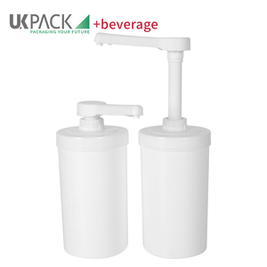 Food Grade <span class=keywords><strong>Plastica</strong></span> Pompa Dispenser di 1 Litro Contenitore Con Non-rimovibile Salsa Pompa Di 10ml 15ml 20ml 30ml Dosaggio UKS30 - Product Image 3