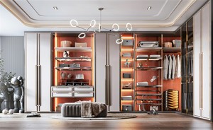 Muebles de Dormitorio y <span class=keywords><strong>Vestidor</strong></span> Abiertos Modernos y Duraderos Personalizados para Toda la Casa con Puerta de Vidrio - Product Image 6