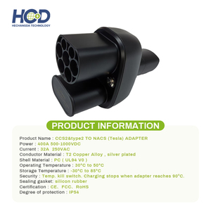 Adaptateur <span class=keywords><strong>HCD</strong></span> 400A DC+AC CCS2 Type2 vers Tesla 400A Adaptateur EV pour Model 3/Y/S/X - Product Image 3