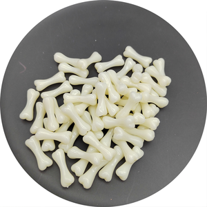 3D น่ารักที่นิยมอาหารสุนัขอะคริลิคกระดูกลูกปัดสีขาวกระดูก Kawaii เทียมตุ๊กตาประดับ - Product Image 5