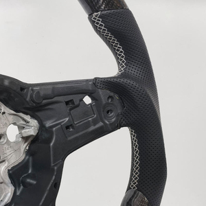 Volant sport style demi-cuir fibre de carbone pour VW <span class=keywords><strong>Volkswagen</strong></span> Golf <span class=keywords><strong>5</strong></span> 6 7 R MK5 MK6 MK7 MK7.<span class=keywords><strong>5</strong></span> <span class=keywords><strong>Gti</strong></span> <span class=keywords><strong>Polo</strong></span> Passat CC B8 B6 - Product Image 5