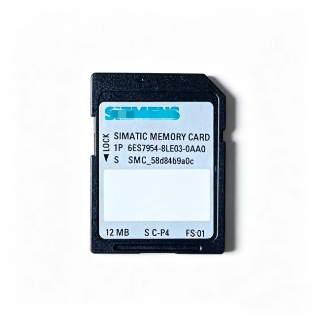 6ES7954-8LE03-0AA0 6es7954-8le03-0aa0 PLC Memory Card 12MB Non-Volatile Flash Card 3V for Industrial Automation