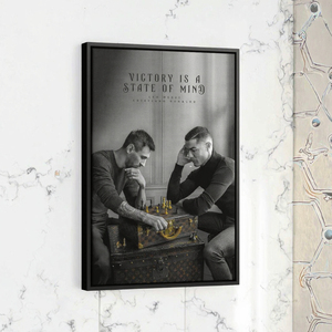 <span class=keywords><strong>Messi</strong></span> & Ronaldo Art Deco Ajedrez Póster Leyendas del fútbol Lienzo Jugador de fútbol Arte de la pared Deportes Decoración para el hogar Rectángulo Aniversario - Product Image 3