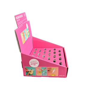 Bán lẻ Kệ các tông Countertop hiển thị đứng cửa hàng gấp carton cho dao & nhu yếu phẩm hàng ngày hộp giấy hiển thị hộp - Product Image 3