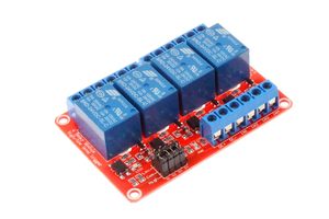절연된 광커플러가있는 4 채널 릴레이 모듈 <span class=keywords><strong>5V</strong></span> <span class=keywords><strong>12V</strong></span> <span class=keywords><strong>24V</strong></span> 하이 로우 레벨 트리거 모듈 트리거 - Product Image 6