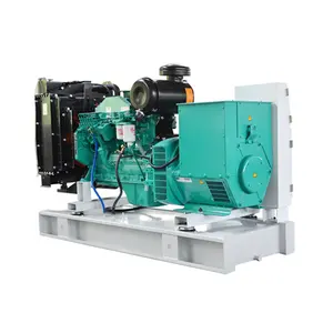 Высокопроизводительный дизельный генератор мощностью 64 кВт, генератор 80 кВА, цена с двигателем Cummins 4bta3.9-G11 с ATS