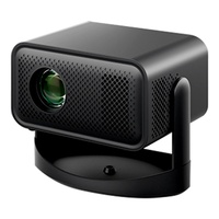 Mini projecteur de bureau V18 HD 4K, écran mobile sans fil, lampe LED, Android 11, correction automatique de la distorsion trapézoïdale