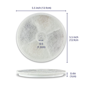 Unités de filtres de <span class=keywords><strong>fontaine</strong></span> d'<span class=keywords><strong>eau</strong></span> compatibles avec le système de filtration quadruple <span class=keywords><strong>PETKIT</strong></span> EVERSWEET 2S,3/3Pro,Solos - Product Image 3