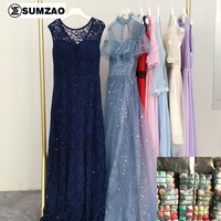 Venta al por Mayor de Ropa Usada Sumzao Grado A, Fardos de Ropa de Segunda Mano, Vestidos de Fiesta
