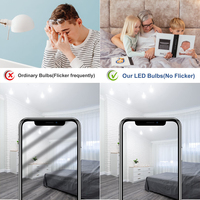 Ampoule LED d'Urgence Vertak A60 E27 5W pour Éclairage de Maison, Chambre, Cuisine, Salon, Bureau
