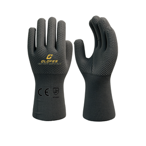 Venta al por mayor guantes de seguridad resistentes a los cortes cómodos y duraderos con diseño de patrón Hexagonal guantes de trabajo para desgaste de protección - Product Image 2