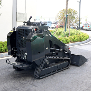 中国メーカーミニ猫ディーゼルファーム機械クローラースキッドステアローダー付属品バケット付きバックホー - Product Image 5