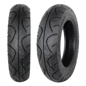 3.50-10 Street Motorcycle Tubeless Tires 90/90-10 Bias Front Rear Scooters Moped Tire For 10 Inch Rim