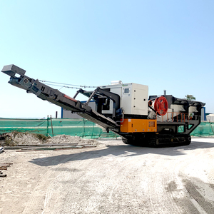 Impianto di frantoio a mascelle Mobile HJ106 | Alimentatore Grizzly resistente e sistema Diesel-elettrico | Frantumazione roccia ad <span class=keywords><strong>alta</strong></span> capacità - Product Image 6