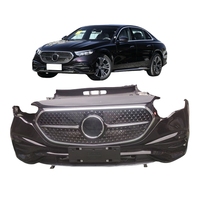 Ensemble de pare-chocs avant avec radiateur pour Mercedes-Benz Classe E W214 pour modèle E260 E300 AMG Line Sports