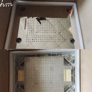 de Pluie <span class=keywords><strong>Cascade</strong></span> Brouillard Ensemble de Douche Robinets De Douche de salle de Bain Haut Débit Thermostatique 5 Inverseur Bain - Product Image 6
