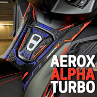 Autocollant latéral de réservoir de carburant pour moto Aerox 155, autocollant pour vélo électrique Aerox 155 – Bonnes ventes