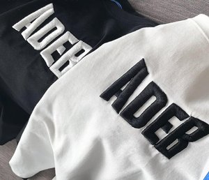 T-shirt in Puro Cotone di Alta Qualità 280g con Ricamo Personalizzato del Tuo Logo <span class=keywords><strong>Maglietta</strong></span> Personalizzabile Oversize - Product Image 3