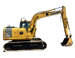 Excavadora de cadenas hidráulica usada Komatsu PC130 de 13 toneladas, excavadora Komatsu usada. - Product Image 1