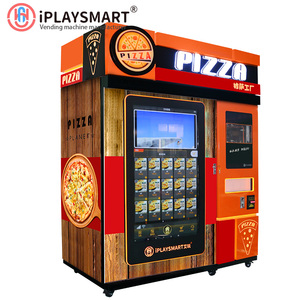 NINIX-7844 Máquina Expendedora de Conos de Pizza y Sándwiches Metálica de Autoservicio, Interfaz en Inglés, 1 Año de Garantía, Funciona con Monedas - Product Image 2