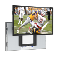 55 Zoll Outdoor-TV Hohe Helligkeit IP66 Wasserdichter LCD Digital Signage Werbedisplay für Einzelhandelsgeschäfte & Einkaufszentren