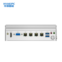 HVAEIPC HWK300 Industrial Quad Core I7 4GB DDR3 RAM 4-LAN RS232/RS485 SSD+HDD USB Linux Nuevo 256MB Potente