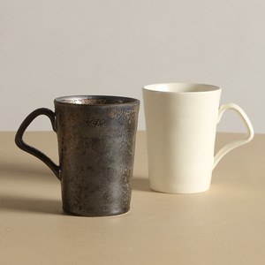 Tazas de Café de Cerámica, Color Sólido, Acabado Mate, Diseño Minimalista, para Uso Doméstico - Product Image 1