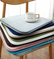 Coussin en mousse à mémoire de forme coussin de chaise de salle à manger tapis de siège de bureau coussin de support antidérapant