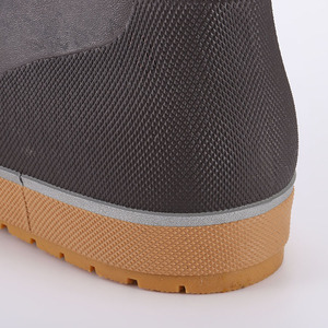 حذاء صناعي مستدير من الأمام مقاوم للزيت مقاوم للانزلاق حذاء أمان للرجال - Product Image 5