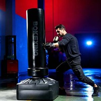 Équipement de boxe professionnel : Sacs de frappe lourds sur pied, cibles d'entraînement, sacs de frappe de boxe