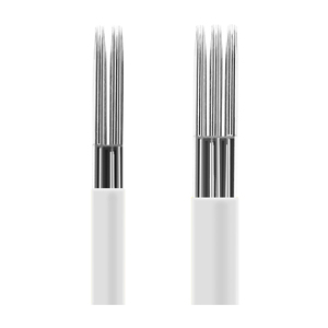 Aiguille de microblading permanente de 0,35 mm, jetable, Tebori, aiguille manuelle pour tatouage des sourcils, maquillage permanent PMU pour les sourcils - Product Image 5