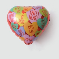 Ballon en aluminium écologique sur le thème de l'amour pour les décorations de fête de fiançailles, de mariage et de la Saint-Valentin