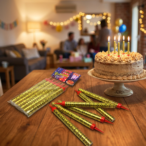 Vente en gros usine – Fontaines à étincelles froides sans fumée de 12 cm, 15 cm, 18 cm, 20 cm pour mariages, fêtes, gâteaux d'anniversaire – Bougies feux d'artifice - Product Image 4