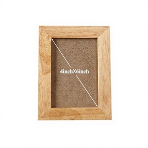 Cadre photo en bois artisanal écologique de qualité supérieure, support décoratif pour photos, pour la maison, le bureau, la chambre, les mariages et les événements familiaux - Product Image 1