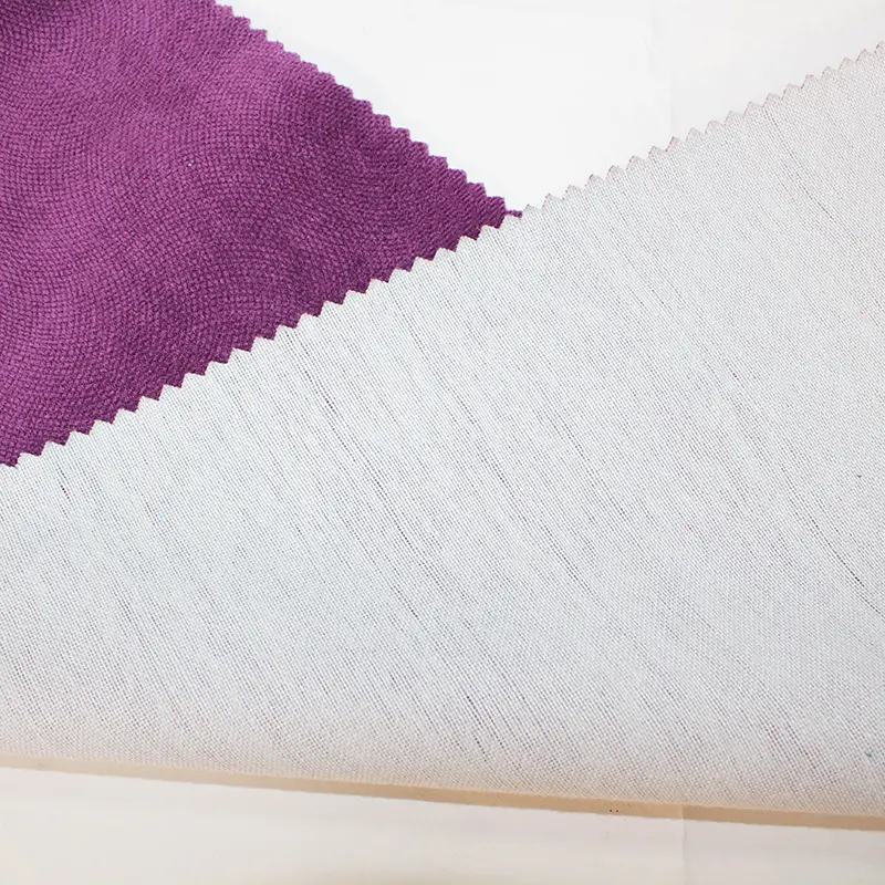 Estofamento de sofás e móveis em veludo holandês 100% poliéster tecido velboa pelúcia